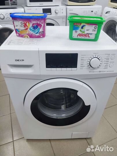 Стиральная машинка 6кг. Доставка Гарантия