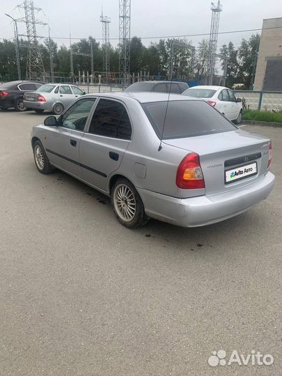 Hyundai Accent 1.5 МТ, 2004, 300 000 км