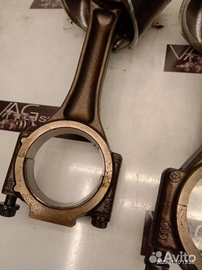 Поршни,шатуны VW VAG 2.0 TDI BKP BKD passat B6