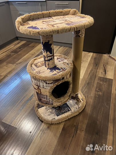 Когтеточка домик для кошки