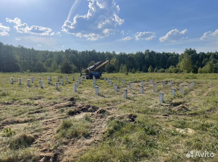 Жб сваи для домов из бруса