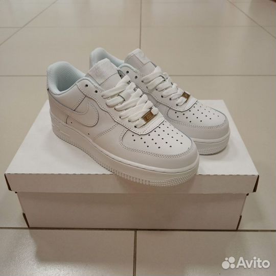 Кеды женские Nike Air Force натуральная кожа