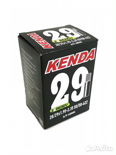 Велокамера Kenda 29x1.90-2.35, a/v-48 мм