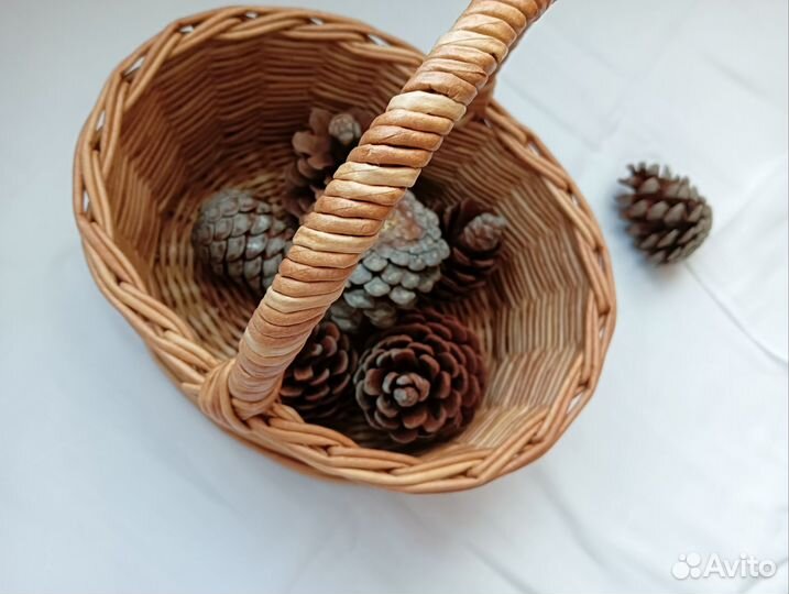 Корзина плетеная