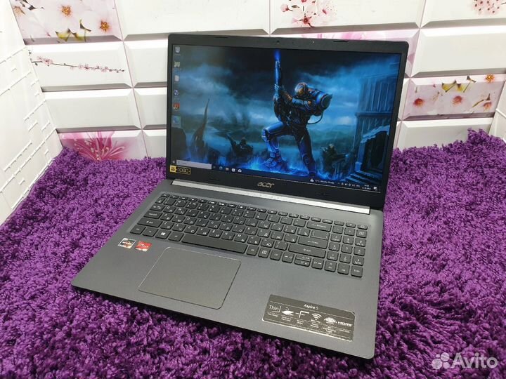Мощный ноутбук Acer IPS экран AMD ryzen