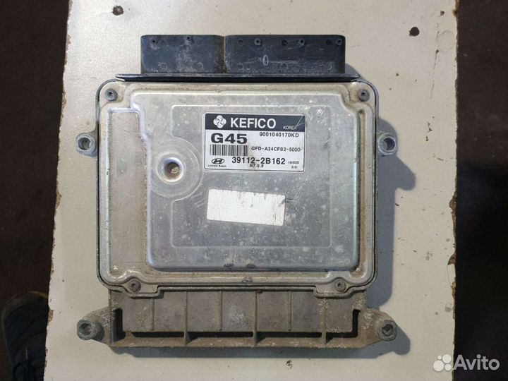 Блок управления двигателя эбу хендай i30 2007-2012