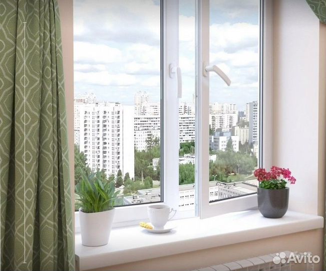 Пластиковые окна на заказ с установкой