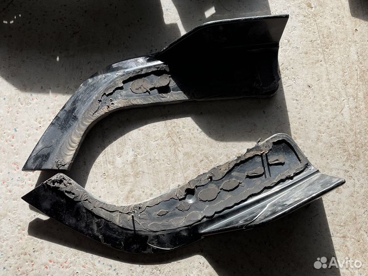 Клыки бампера BMW X5 G05 М performance