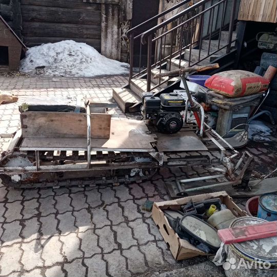 Снегоход самодельный