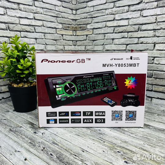 Магнитола 1 din с bluetooth 8053bt