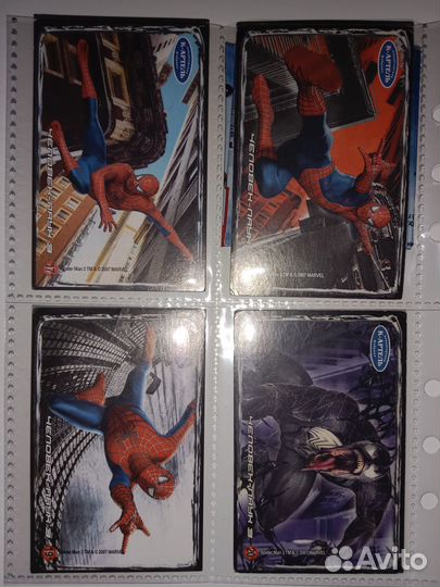 Карточки к-артель Человек-паук 3: Враг в отражении