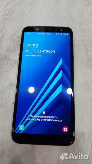 Телефон Samsung galaxy A6