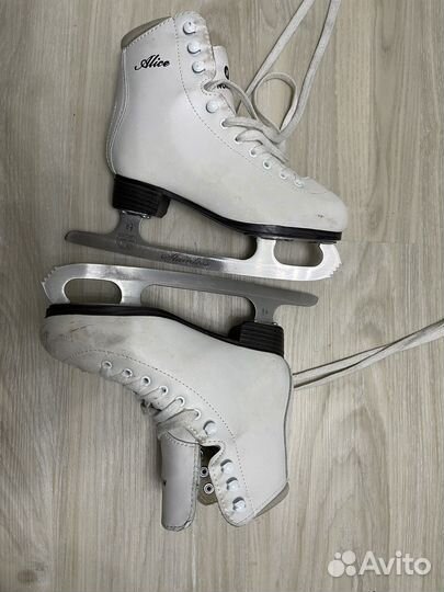 Коньки детские фигурные 33 размер