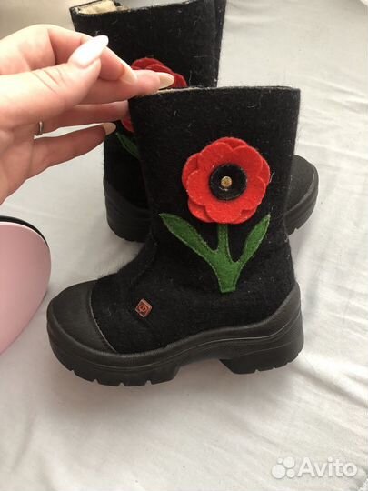 Валенки для девочки 27 размер Филипок