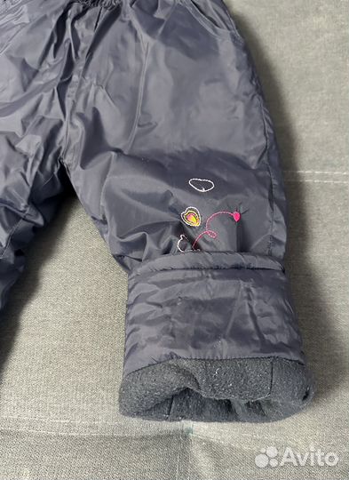 Зимние штаны дня девочки 86-92