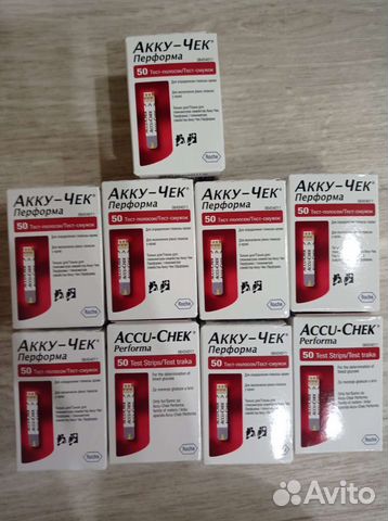 Тест полоски акку чек перформа