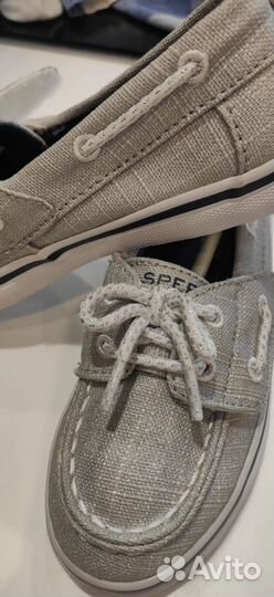 Туфли топсайдеры кеды Sperry на 18-18,5см ножку