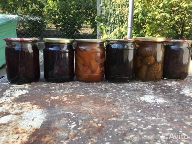 Варенье персиковое,с грецкого ореха,инжировое