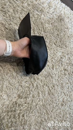 Кепка gucci кожаная