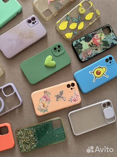 Чехлы на телефон iPhone 11 пакетом