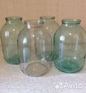 Стеклянная банка 3л, баллон