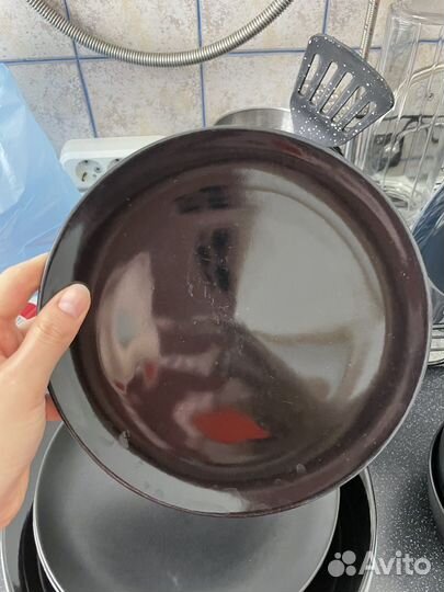 Набор тарелок и кружек икеа