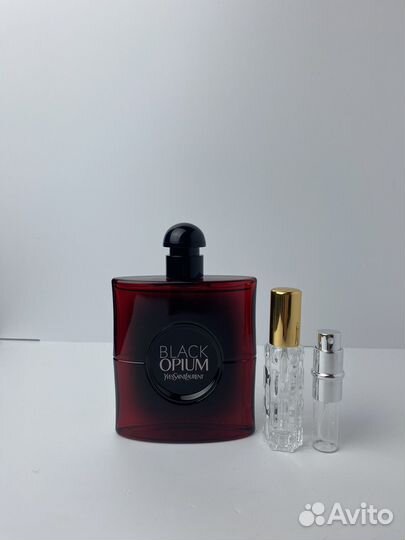 Yves saint laurent black opium over red оригинал
