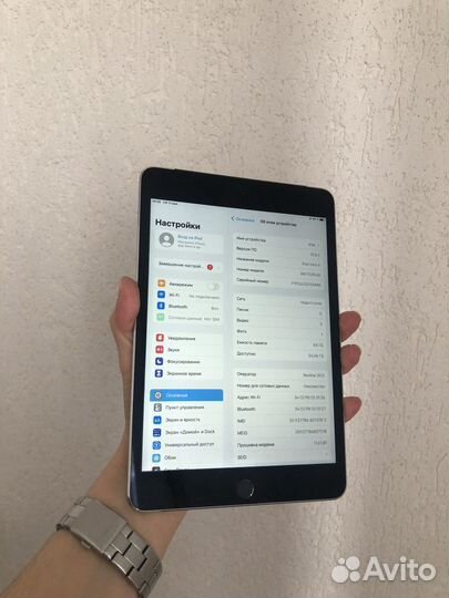 iPad mini 4 wi-fi + cellular