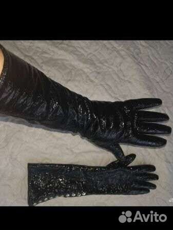 Перчатки женские кожаные