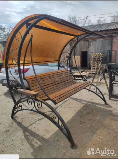 Парковая качель новинка+подушки