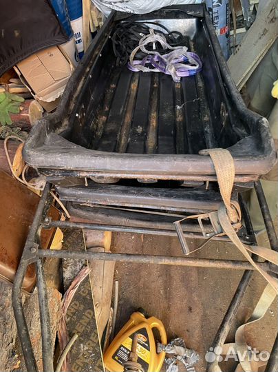 Сани волокуши для снегохода