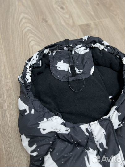 Зимний Конверт в коляску leokid