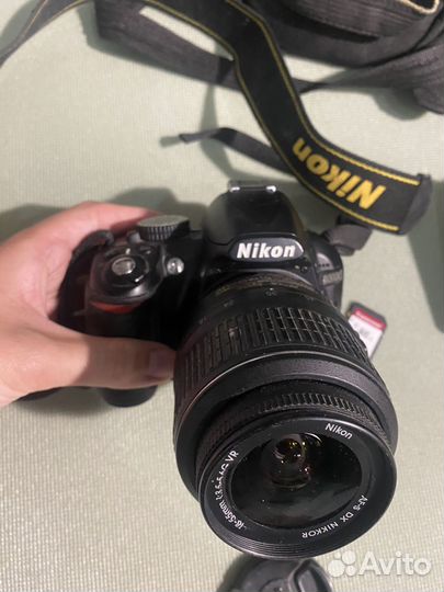 Зеркальный фотоаппарат nikon d3100