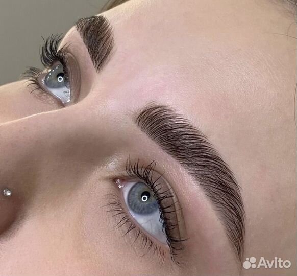 Оформление бровей