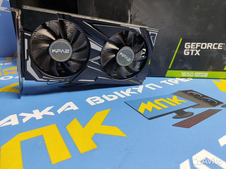 Видеокарта KFA2 Geforce GTX 1650Super