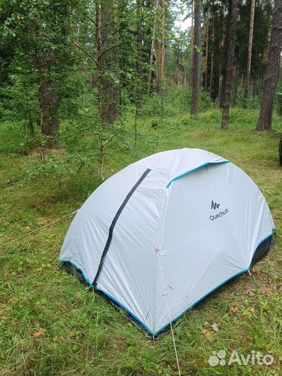 Палатка туристическая 2 местная б/у
