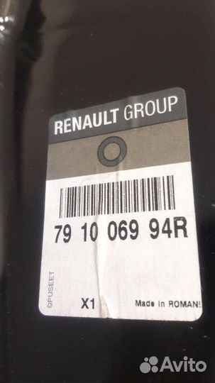 Панель задняя средняя часть Renault Sandero