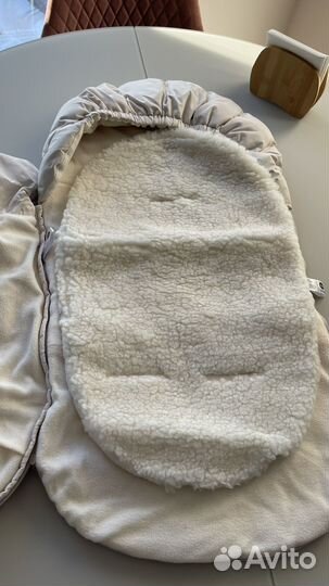 Зимний конверт в коляску happy baby