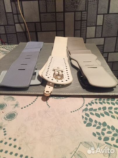 Ремни женские.кожа плюс резина