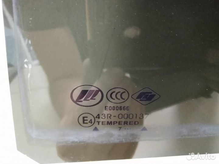 Стекло двери задней левой Lifan Breez 2007-2012