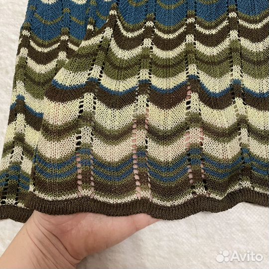 Вязаная туника Zara в стиле Missoni 46 48