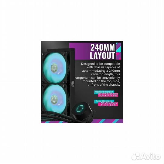Система охлаждения Cooler Master ML240L