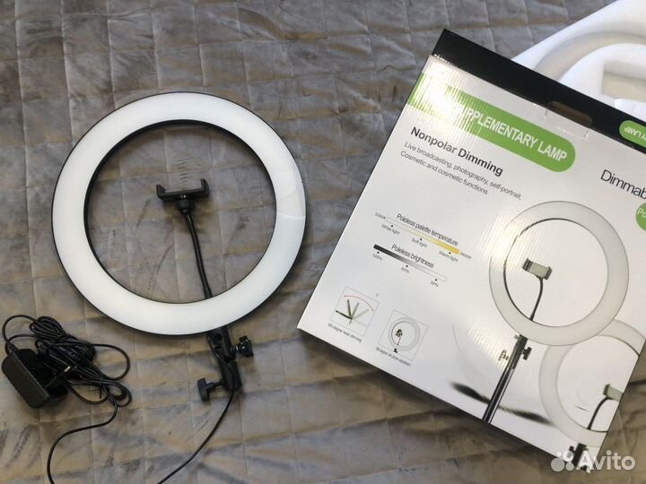 Кольцевая лампа 36 см