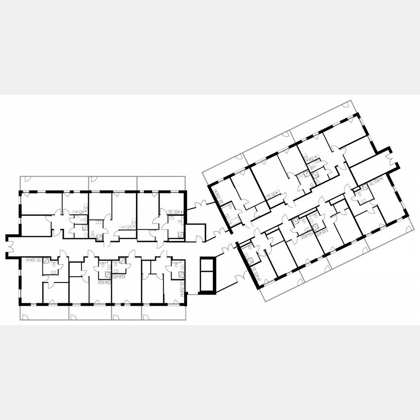 1-к. апартаменты, 46,9 м², 1/6 эт.