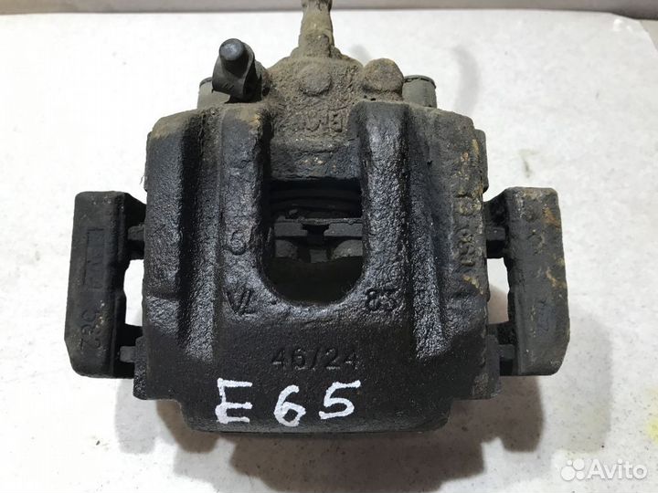 34216753679 Суппорт задний левый BMW E65