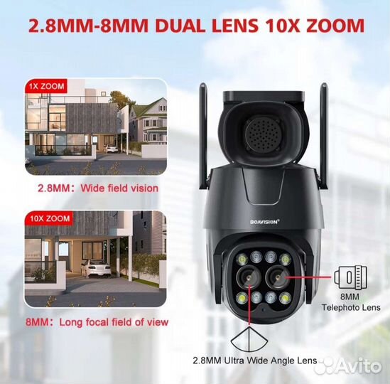 4g IP PTZ уличная камера Boavision