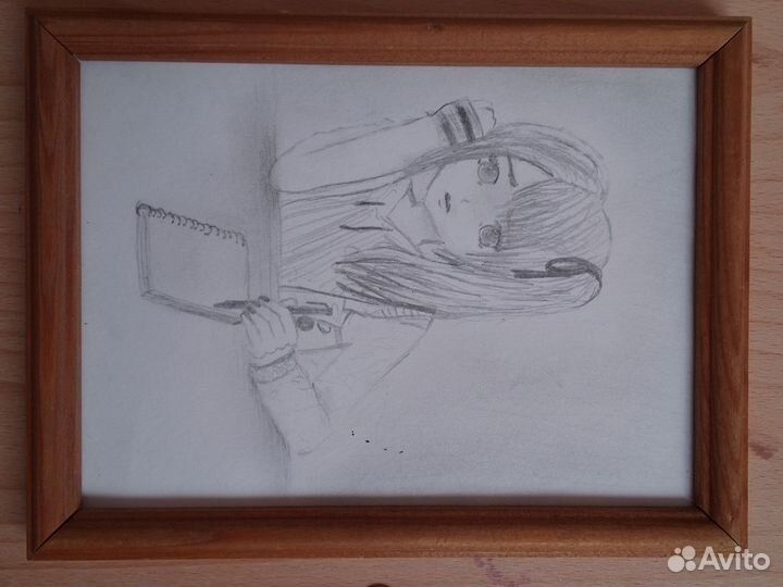 Картина карандашом 