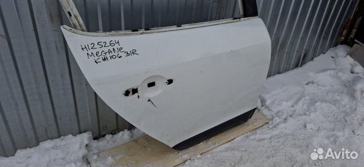 Дверь Renault Megane 3 3