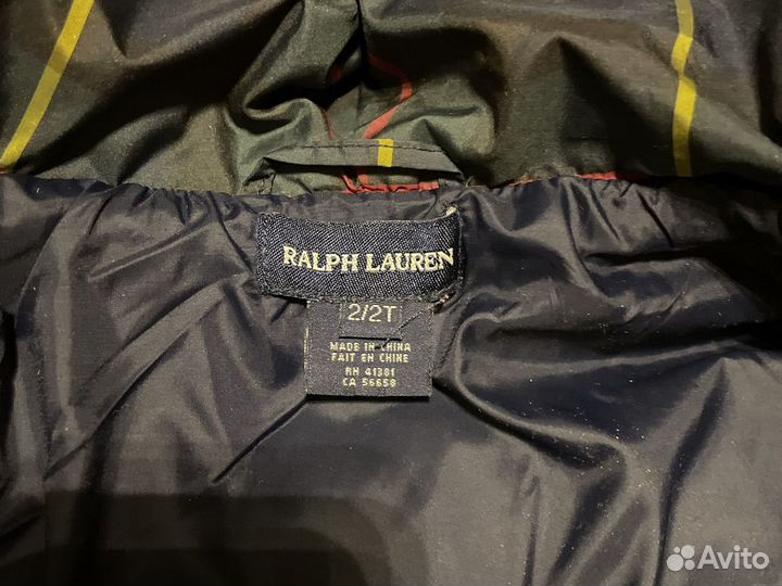 Ralph lauren куртка 2T