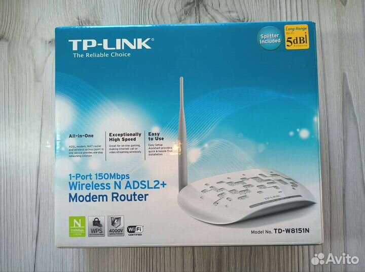 Wifi роутер tp link